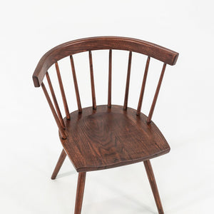 SOLD 1949 Set of Four N19 Straight Chairs by George Nakashima for Knoll Associates in Walnut