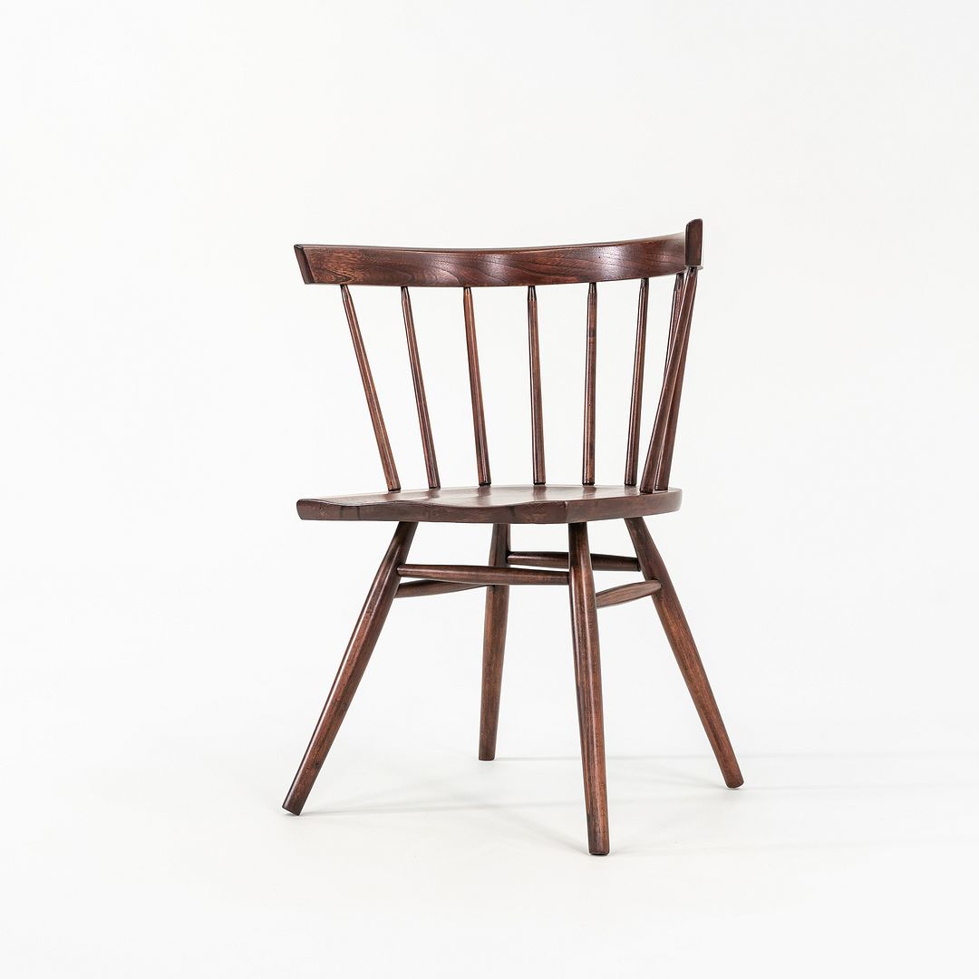 SOLD 1949 Set of Four N19 Straight Chairs by George Nakashima for Knoll Associates in Walnut