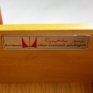 1954 Four-Drawer Thin Edge Dresser by George Nelson for Herman Miller in Walnut