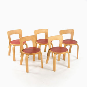 1950s Artek Children's Chair, N65 by Aino and Alvar Aalto for Artek in Birch