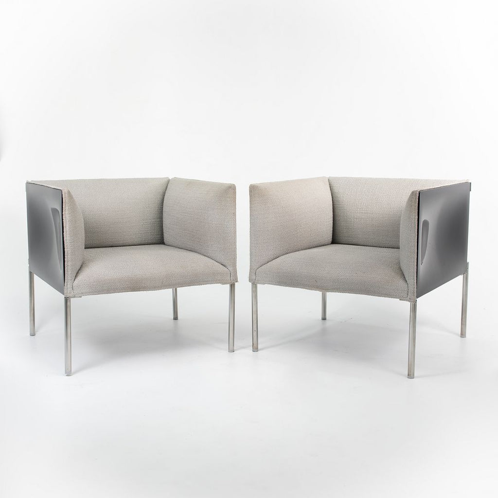 2010s Pair of HO71 Hollow Armchairs by Patricia Urquiola for B & B Italia in Fabric