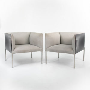 2010s Pair of HO71 Hollow Armchairs by Patricia Urquiola for B & B Italia in Fabric