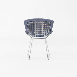 2011 Pair of Harry Bertoia for Knoll Wire Dining Side Chairs with Full Pads