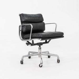 1992 Herman Miller Eames Soft Pad Management Desk Chair Black Leather 4x Avail