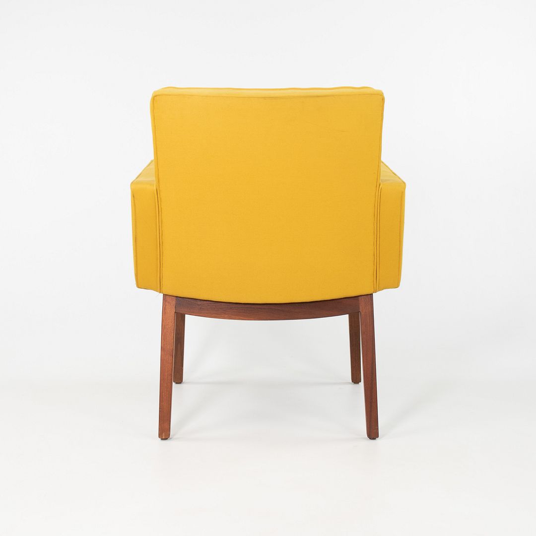 SOLD 1960s Cafiero Armchairs by Vincent Cafiero for Knoll in Yellow Fabric