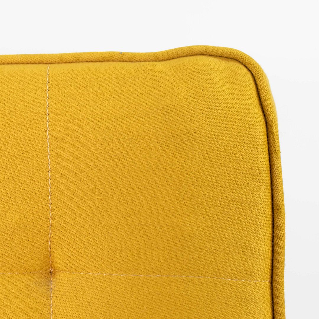 SOLD 1960s Cafiero Armchairs by Vincent Cafiero for Knoll in Yellow Fabric