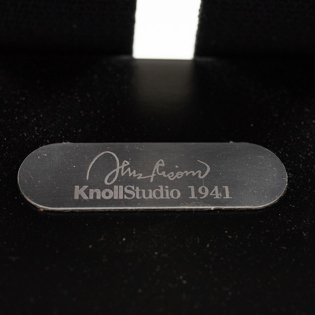 2021 Model 666C-WB Dining Chair by Jens Risom for Knoll in Ebonized Maple