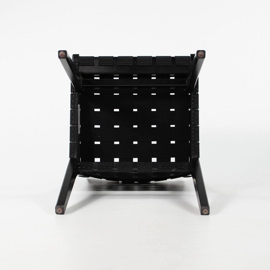 2021 Model 666C-WB Dining Chair by Jens Risom for Knoll in Ebonized Maple