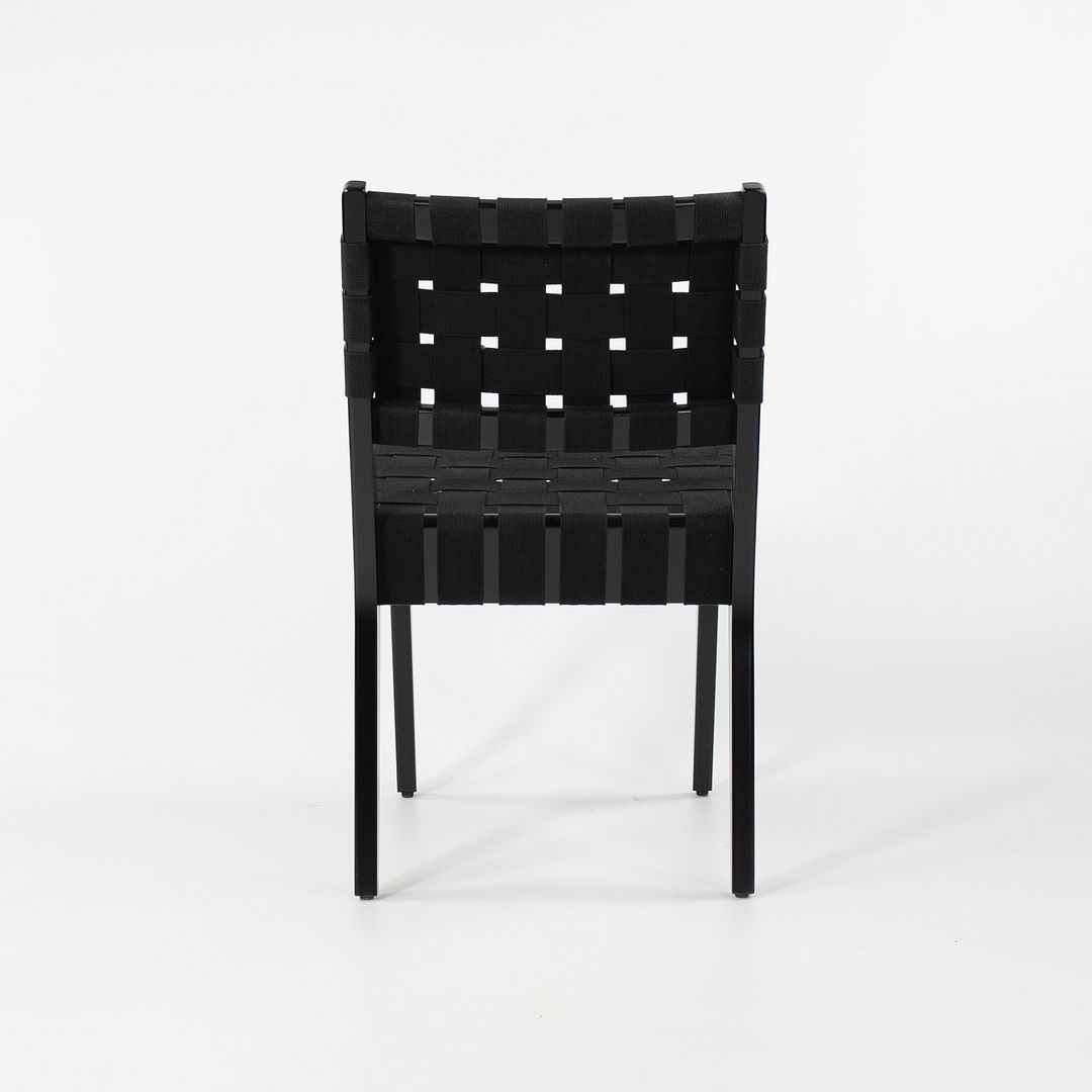 2021 Model 666C-WB Dining Chair by Jens Risom for Knoll in Ebonized Maple
