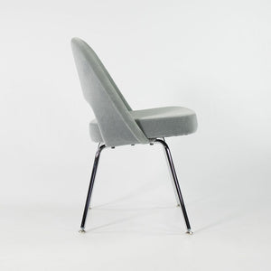 2021 72A Armless Executive Chair by Eero Saarinen for Knoll in Fabric with Tubular Legs