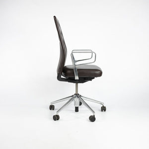 2013 ID Trim Desk Chair by Antonio Citterio for Vitra in Leather