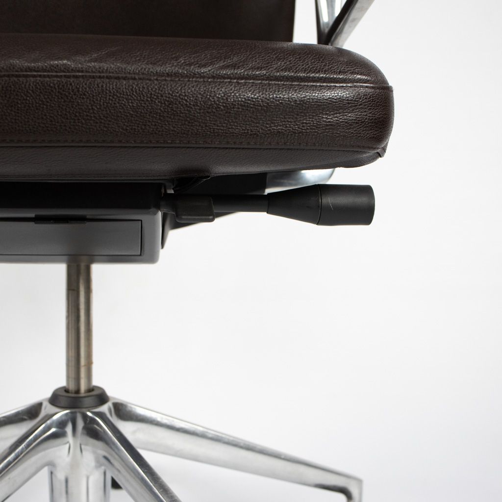 2013 ID Trim Desk Chair by Antonio Citterio for Vitra in Leather