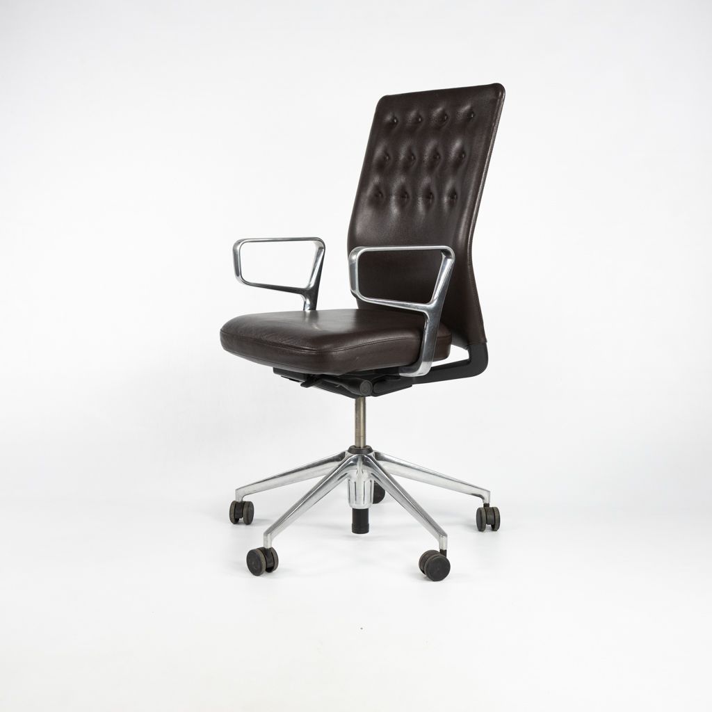2013 ID Trim Desk Chair by Antonio Citterio for Vitra in Leather