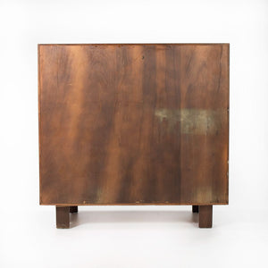 1950 Basic Cabinet Series Two-Door Cabinet by George Nelson for Herman Miller in Walnut
