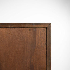 1950 Basic Cabinet Series Two-Door Cabinet by George Nelson for Herman Miller in Walnut