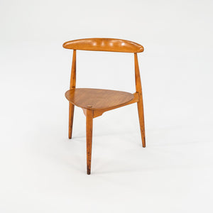 1950s FH4103 Heart Chair by Hans Wegner for Fritz Hansen in Oak and Teak