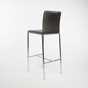 2010s MilanoLight Bar Stool, MI-3230 by Wolfgang Mezger for Davis in Vinyl 8x Available