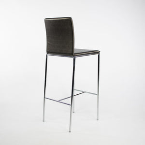 2010s MilanoLight Bar Stool, MI-3230 by Wolfgang Mezger for Davis in Vinyl 8x Available