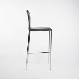 2010s MilanoLight Bar Stool, MI-3230 by Wolfgang Mezger for Davis in Vinyl 8x Available