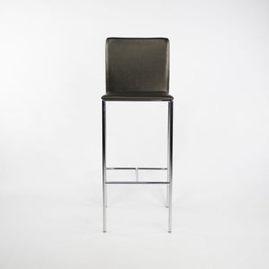 2010s MilanoLight Bar Stool, MI-3230 by Wolfgang Mezger for Davis in Vinyl 8x Available