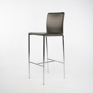 2010s MilanoLight Bar Stool, MI-3230 by Wolfgang Mezger for Davis in Vinyl 8x Available