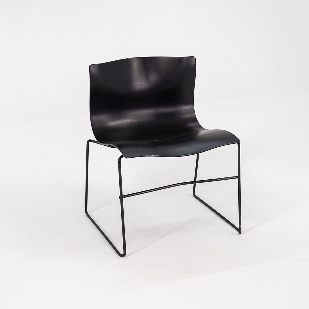 1998 Handkerchief Chair, Armless, Model 4901 by Lella and Massimo Vignelli for Knoll with Black Finish 11x Available