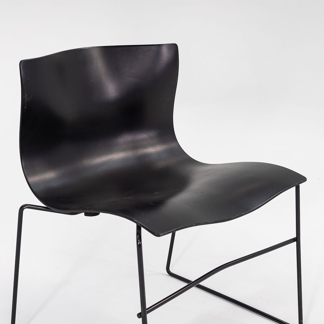 1998 Handkerchief Chair, Armless, Model 4901 by Lella and Massimo Vignelli for Knoll with Black Finish 11x Available