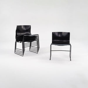 1998 Handkerchief Chair, Armless, Model 4901 by Lella and Massimo Vignelli for Knoll with Black Finish 11x Available