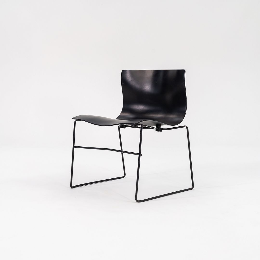 1998 Handkerchief Chair, Armless, Model 4901 by Lella and Massimo Vignelli for Knoll with Black Finish 11x Available