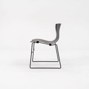 1998 Handkerchief Chair, Armless, Model 4901 by Lella and Massimo Vignelli for Knoll with Black Finish 11x Available