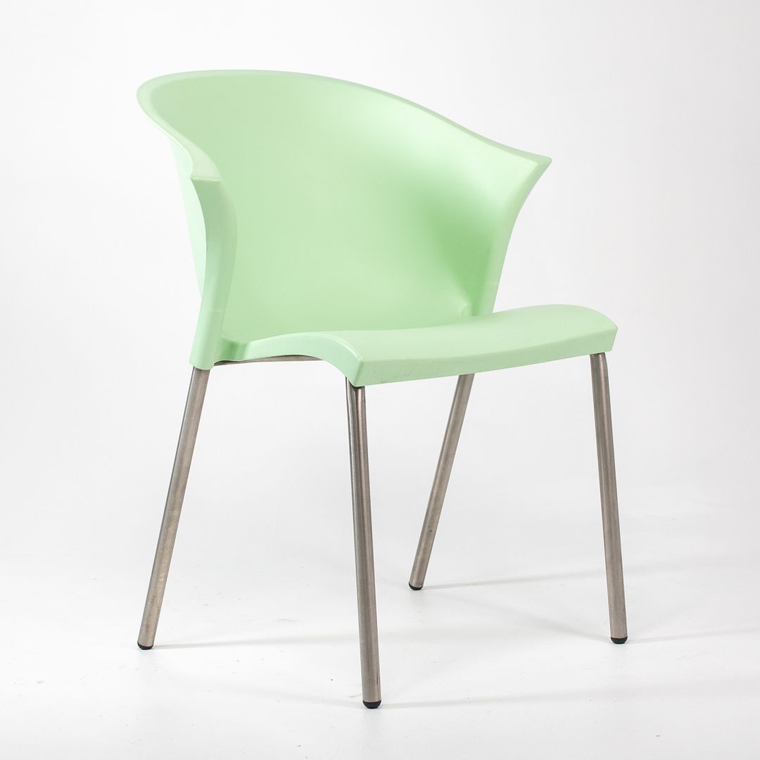 1998 Set of Three Mint Green Bla Bla Bla chairs by Marco Maran for Parri Designs