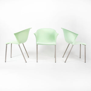 1998 Set of Three Mint Green Bla Bla Bla chairs by Marco Maran for Parri Designs