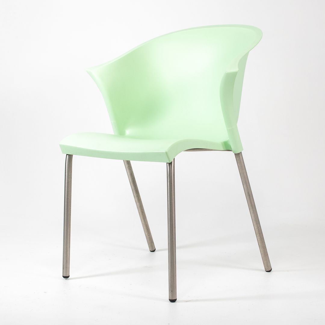 1998 Set of Three Mint Green Bla Bla Bla chairs by Marco Maran for Parri Designs