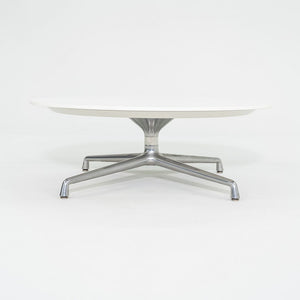 SOLD 2016  Scott Wilson for Coalesse Coffee Table White w/ Chrome Large Table 42" 2x Available