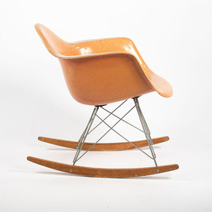 1953 Eames RAR Rocking Chair by Charles and Ray Eames for Herman Miller in Fiberglass