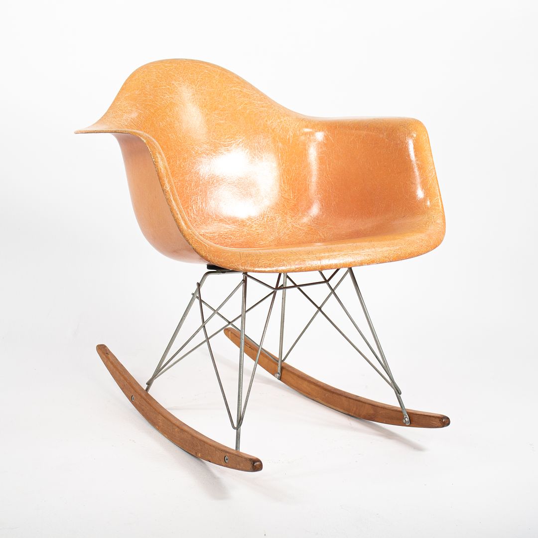 1953 Eames RAR Rocking Chair by Charles and Ray Eames for Herman Miller in Fiberglass