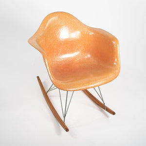 1953 Eames RAR Rocking Chair by Charles and Ray Eames for Herman Miller in Fiberglass