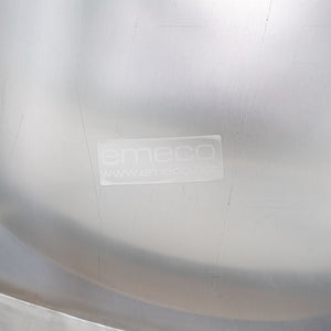 SOLD 2010s 1006 Navy Dining / Side Chair by Emeco in Brushed Aluminum 19x Available