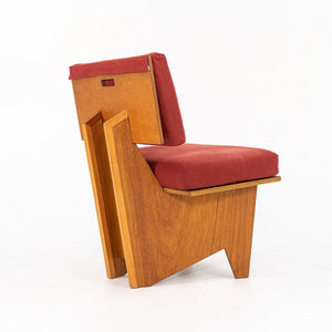 1970s Set of Five Frank Lloyd Wright Custom Seats for Stuart Richardson House