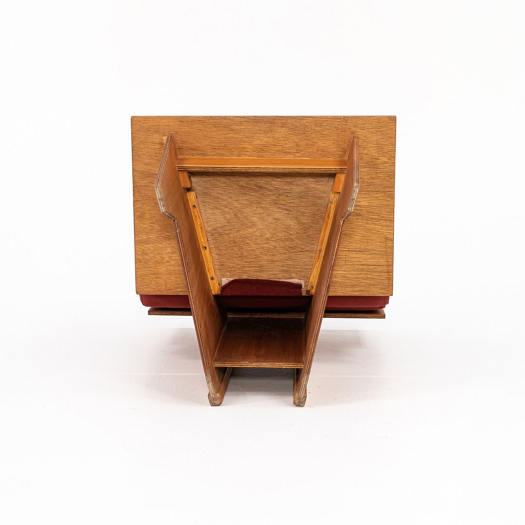 1970s Set of Five Frank Lloyd Wright Custom Seats for Stuart Richardson House