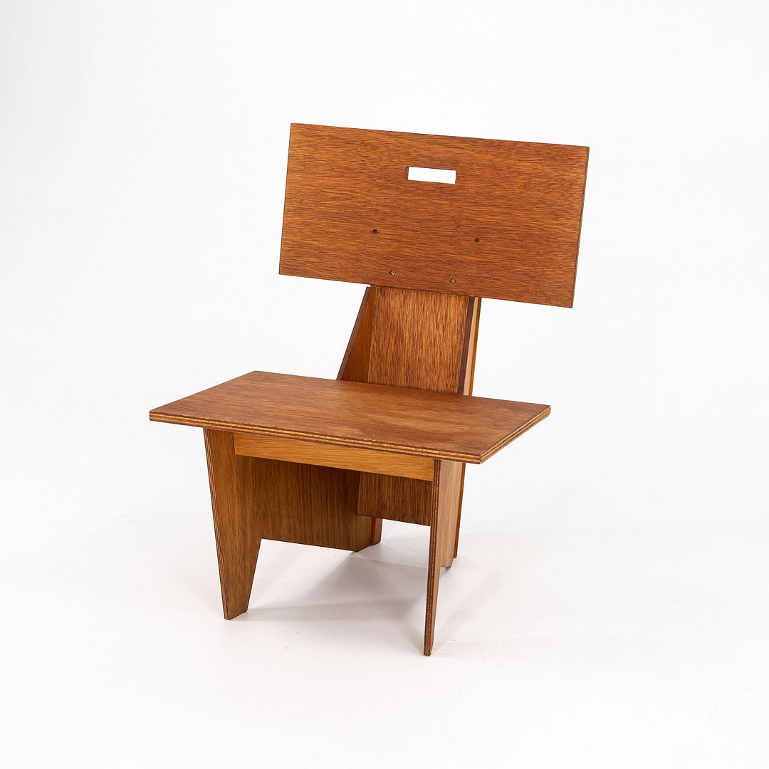 1970s Set of Five Frank Lloyd Wright Custom Seats for Stuart Richardson House