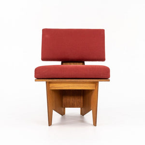 1970s Set of Five Frank Lloyd Wright Custom Seats for Stuart Richardson House