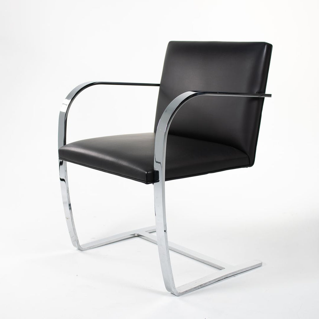 SOLD 2006 Brno Chair, Model 255 by Mies van der Rohe for Knoll in Chromed Steel