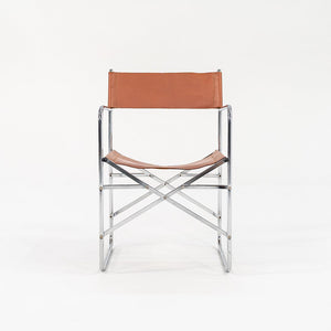 C. 1970s Pair of Folding Campaign Chairs by Chairworks Taiwan Ltd. in Steel