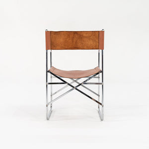 C. 1970s Pair of Folding Campaign Chairs by Chairworks Taiwan Ltd. in Steel