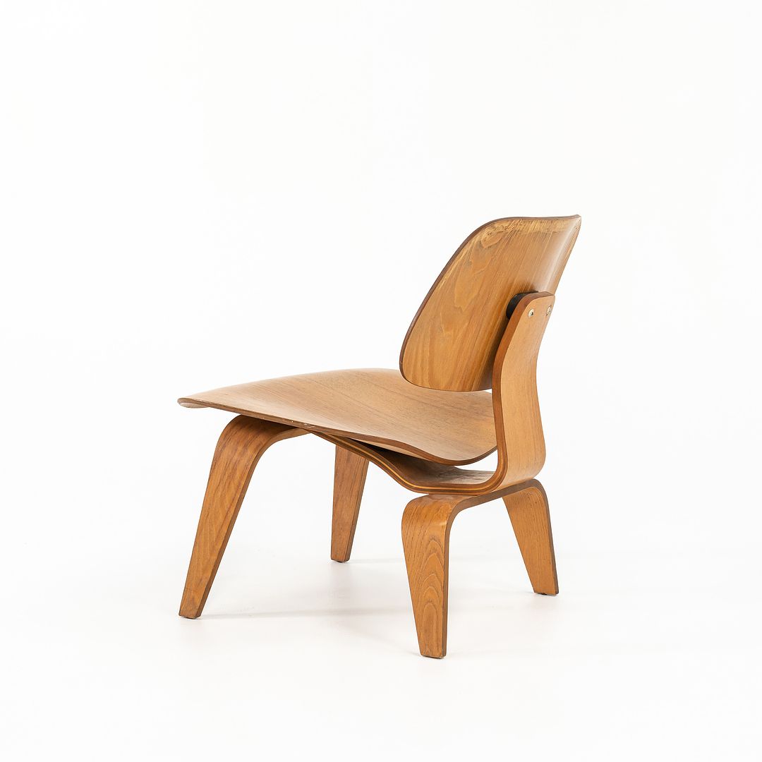 1953 LCW Lounge Chair by Ray and Charles Eames for Herman Miller in Calico Ash