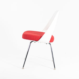 2011 Knoll Saarinen Executive Side Chair, Model 72C by Eero Saarinen for Knoll Steel, Fabric, Foam, Plastic