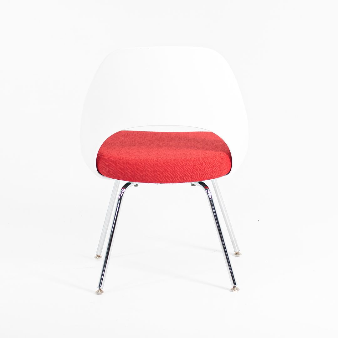 2011 Knoll Saarinen Executive Side Chair, Model 72C by Eero Saarinen for Knoll Steel, Fabric, Foam, Plastic