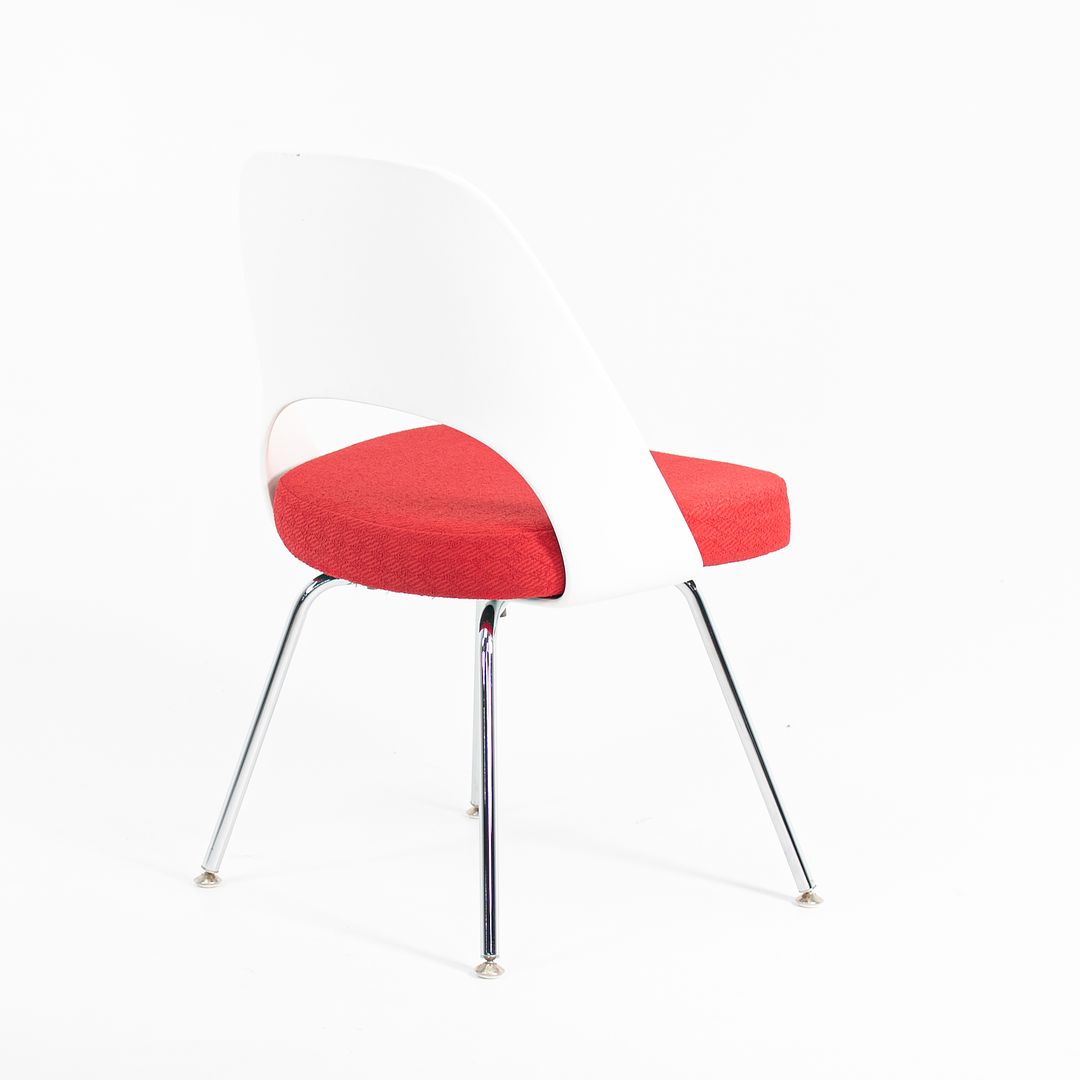 2011 Knoll Saarinen Executive Side Chair, Model 72C by Eero Saarinen for Knoll Steel, Fabric, Foam, Plastic