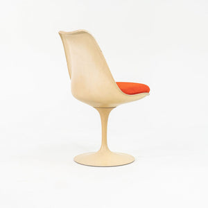 SOLD 1960s Set of Four Tulip Pedestal Side Chairs, Model 151C by Eero Saarinen for Knoll